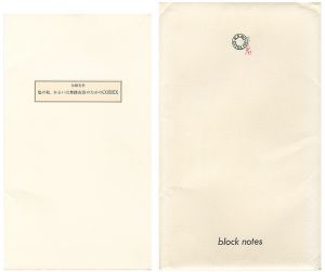 加納光於「塩の柱、あるいは舞踏衣裳のためのCODEX block notes III」