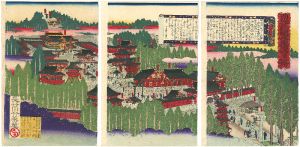 日光山鎮座東照宮之図