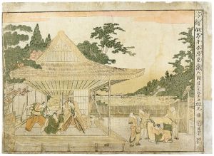北尾政美「浮絵 仮名手本忠臣蔵六段目」