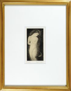 Hasegawa Kiyoshi / Baigneuse au poisson