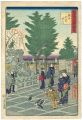 東京名勝図会　神田明神境内