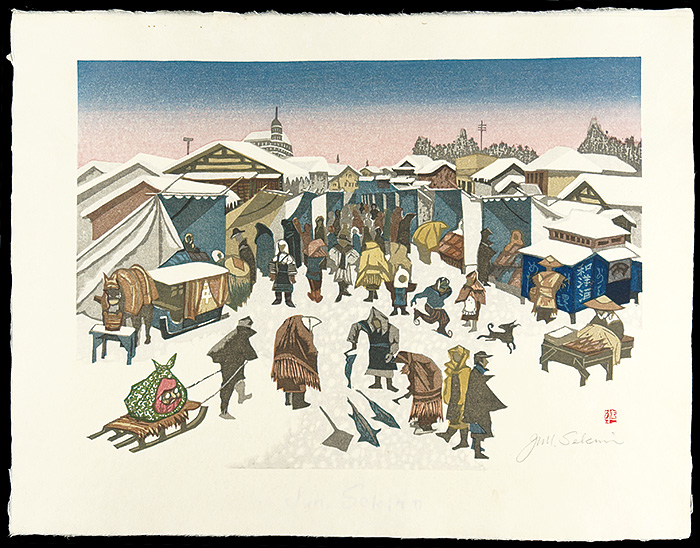 Sekino Junichiro “Yanagi-machi, Aomori”