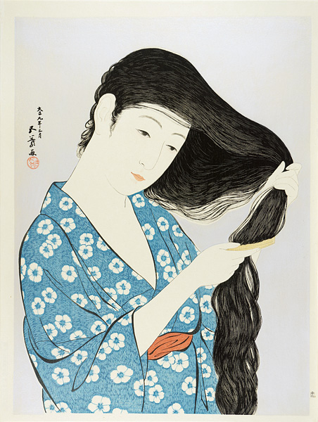 橋口五葉「女六題」