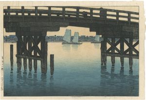 東京十二題　深川上の橋