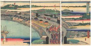 Hiroshige III / 東京高輪之勝景 [東京高輪之勝景]