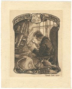 Richard&nbsp;Lux「蔵書票」