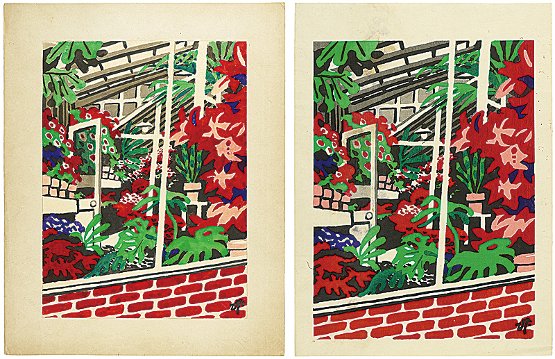Kawanishi Hide “Original Illustration & Print " Flower Bed"”