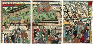 大日本内国勧業博覧会之図　美術館出品之図