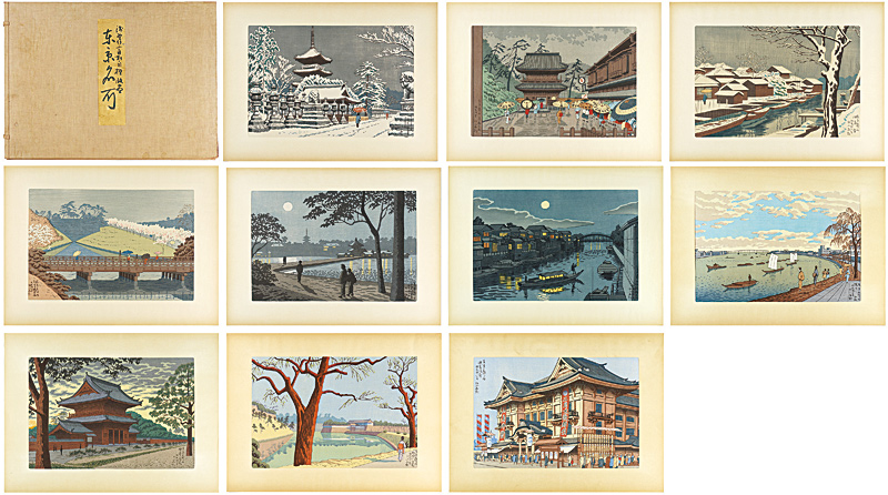 Asano Takeji “Famous Places of Tokyo”