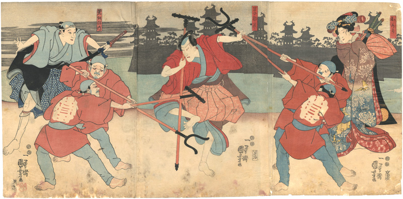 国芳「芝居絵」