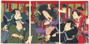 周延「芝居絵」