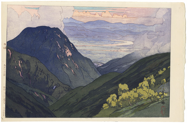 Yoshida Hiroshi “12 Scenes in the Japan Alps / From Daitenjōdake”