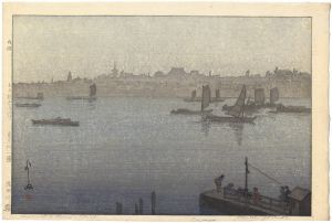 Twelve Scenes of Tokyo / The Sumida River in the Mist