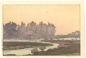 Yoshida Toshi / Morinji in Spring