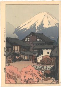 冨士拾景　船津