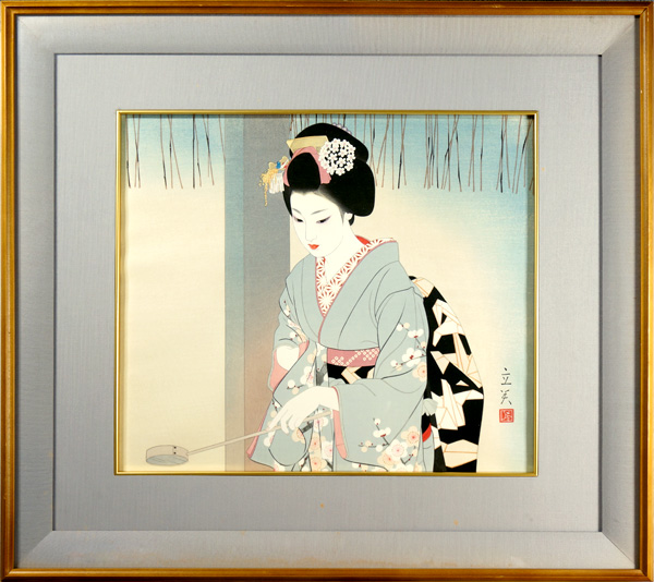 志村立美「初詣」