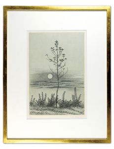 Hasegawa Kiyoshi / Tree and Moon