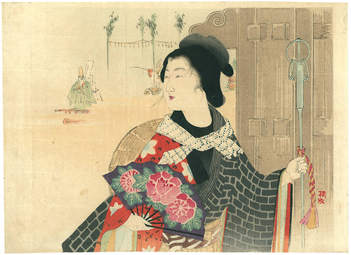 Takeuchi Keisyu “Kuchi-e Print”