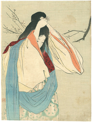 梶田半古「木版口絵」