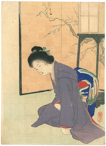 武内桂舟「木版口絵」