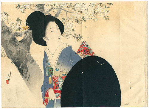 Mizuno Toshikata “Kuchi-e Print”