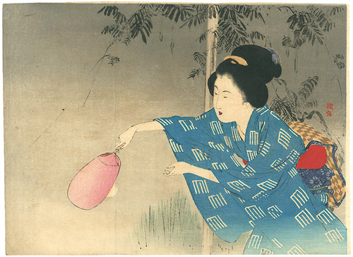 Takeuchi Keisyu “Kuchi-e Print”