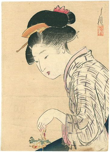 Ogata Gekko “Kuchi-e Print”