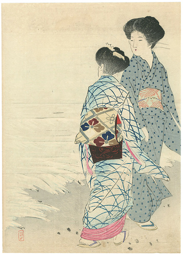 武内桂舟「木版口絵」
