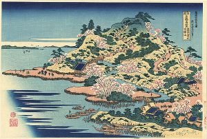 諸国名橋奇覧　摂州阿治川口天保山【復刻版】