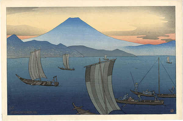Charles Bartlett “Mt.Fuji from The Pinery of Miho”
