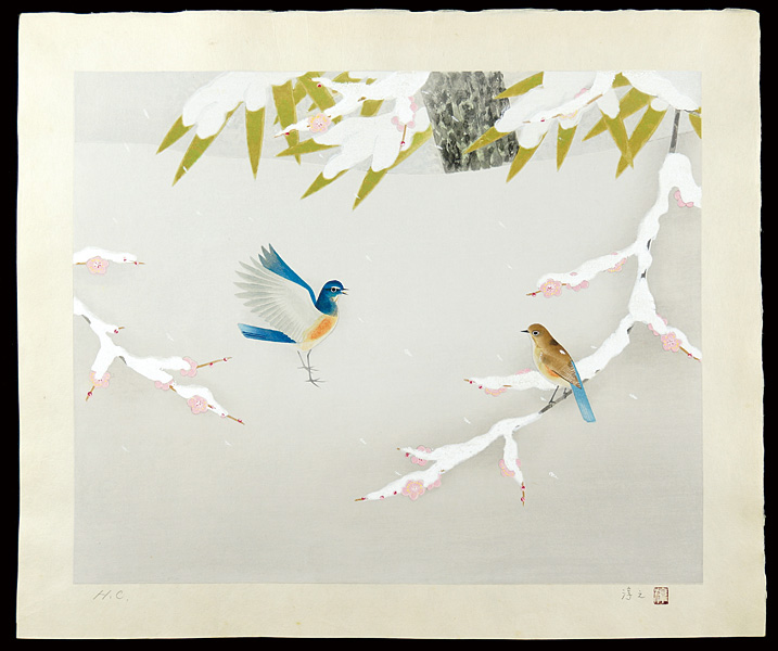 上村淳之「雪中鳥語」
