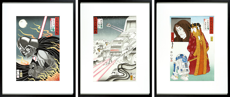 Ishikawa Masumi “Ukiyo-e Star Wars Complete Set”