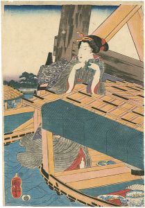 四季遊観　夏　橋間のすずみ　※右図のみ