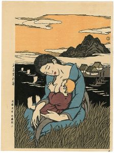 竹久夢二「ふる里の海」