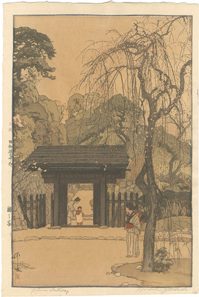 Yoshida Hiroshi “Plum Gateway”