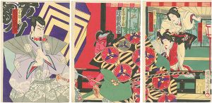 周延「芝居絵」
