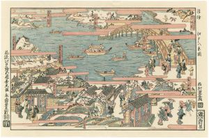 浮絵　江戸八景【復刻版】