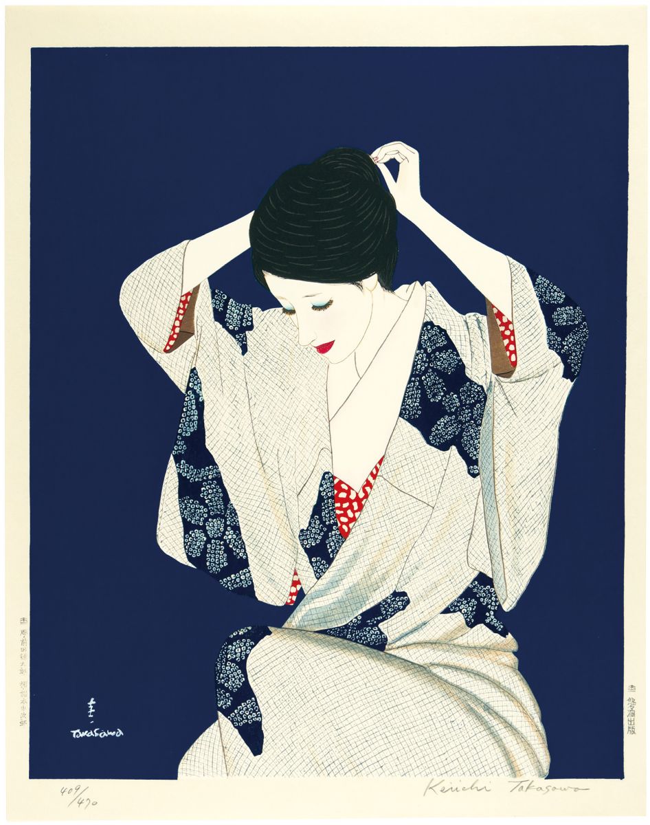 Takazawa Keiichi “Woodbrock prints: Beauties”