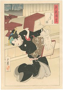 Toshihide / Toshihide Zuihitsu [年英随筆　六字之旙 千代女]