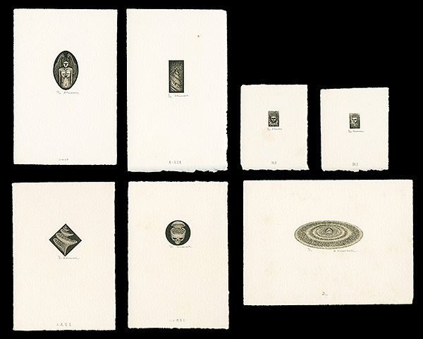 Karasawa Hitoshi “Persona / Fountain / Old Shellfish / Figure (I) / Figure (II) / Small Labyrinth (I) / Small Labyrinth (II)”