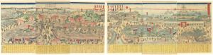 国輝二代「東京築地鉄砲洲景」