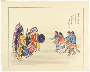 山岸主計「インデヤンダンス グランドキャニヲンにて」