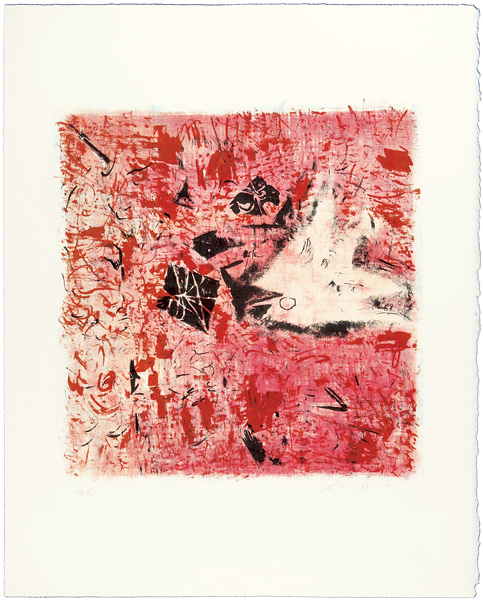 Wakita Kazu “Bird and Cluster Amaryllis”