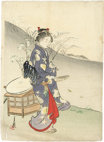 尾形月耕「木版口絵」