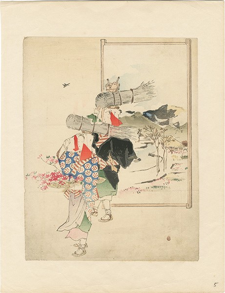 三島蕉窓「木版口絵」
