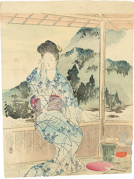 三島蕉窓「木版口絵」