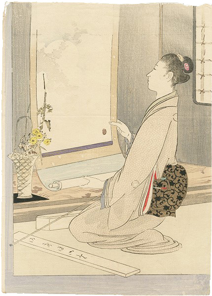 三島蕉窓「木版口絵」
