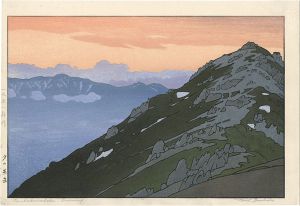 Yoshida Toshi / Tsubakurodake, Evening