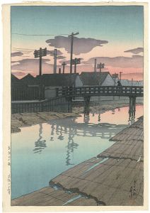 12 Scenes of Tokyo / Twilight in Kiba , Tokyo