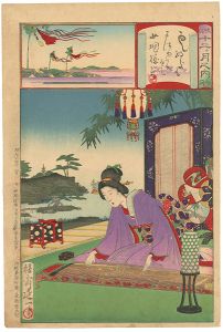 Nobukazu / Twelve Months of the Present Day: July [現世十二ヶ月之内　七月]